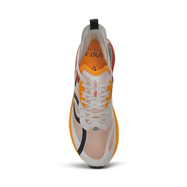 TENIS OLYMPIKUS CORRE 4 BRANCO LARANJA 3