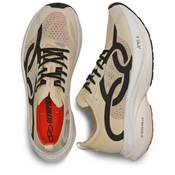 TENIS CORRE GRAFENO 3 BEGE 2