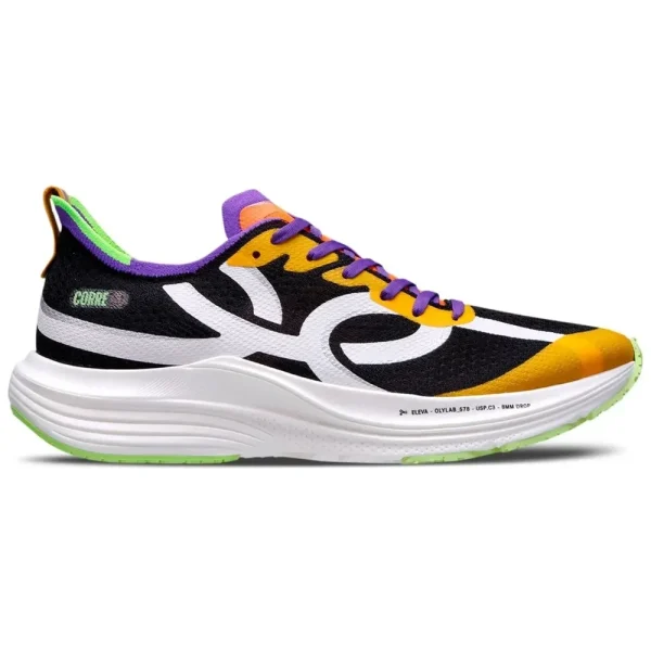 TENIS OLYMPIKUS CORRE 3 PRETO MULTI