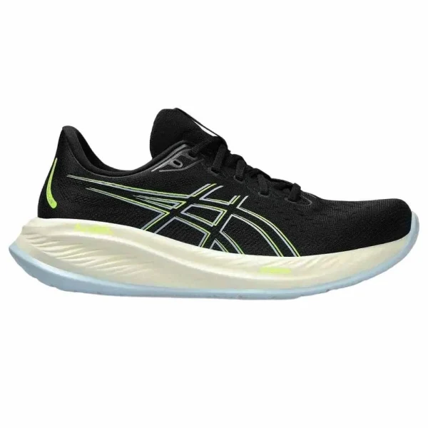 TENIS ASICS GEL CUMULUS 26 PRETO/AMARELO