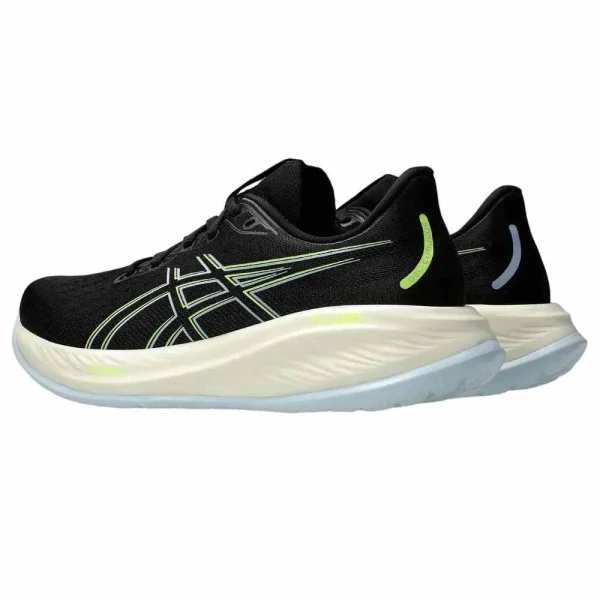 TENIS ASICS GEL CUMULUS 26 PRETO/AMARELO 5