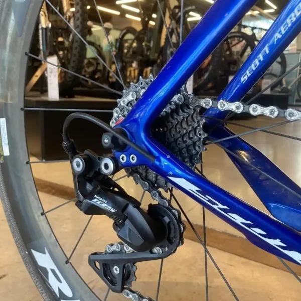 Scott Plasma Azul- Bicicleta para triathlon tamanho 56 2