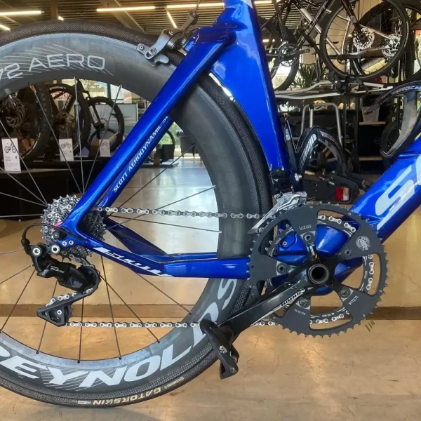 Scott Plasma Azul- Bicicleta para triathlon tamanho 56 3
